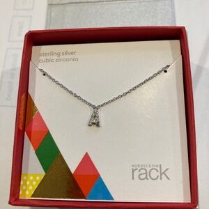 Letter "A" necklace